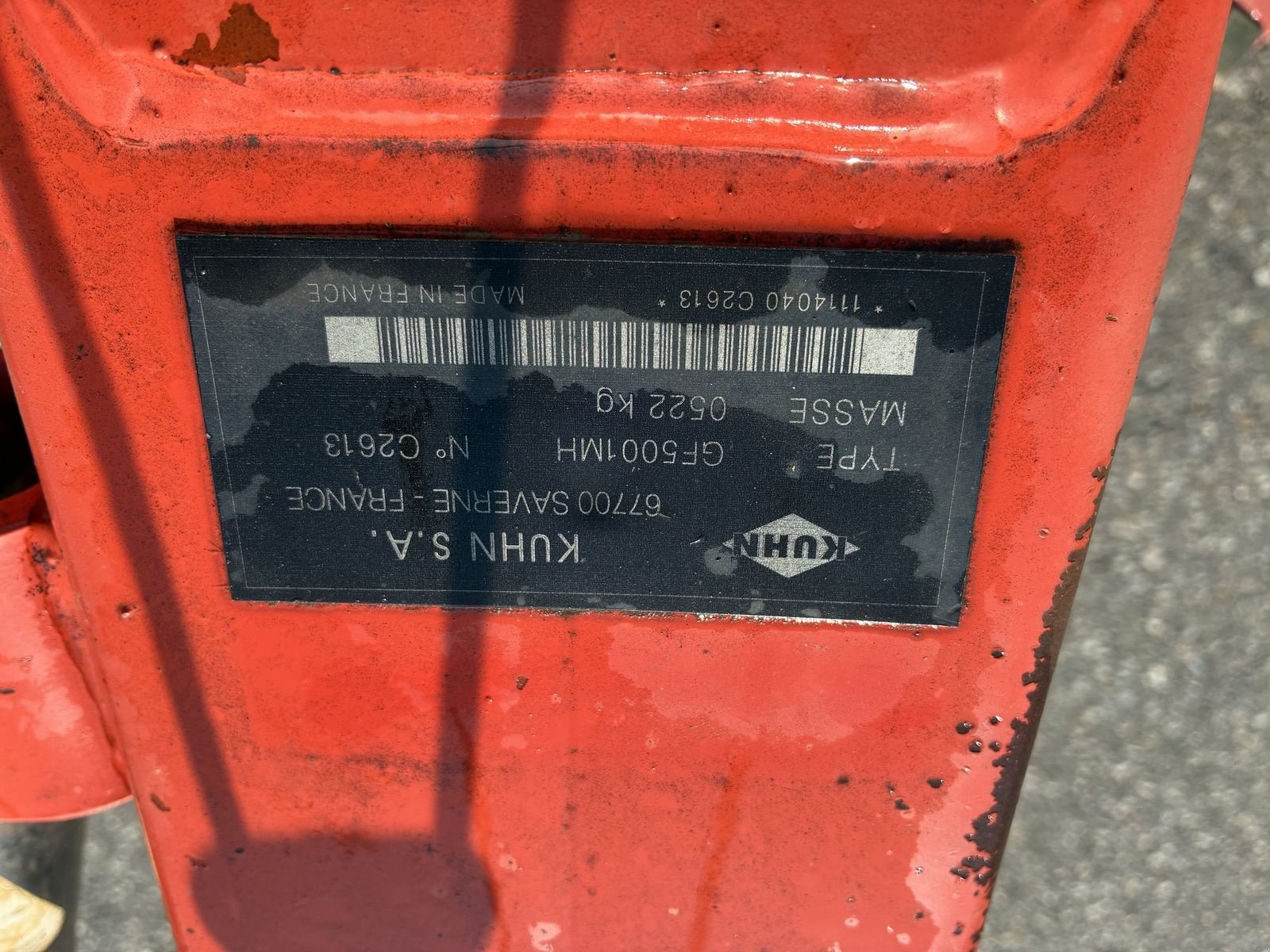 Kreiselheuer tip Kuhn GF 5001 MH, Gebrauchtmaschine in Villach (Poză 7)