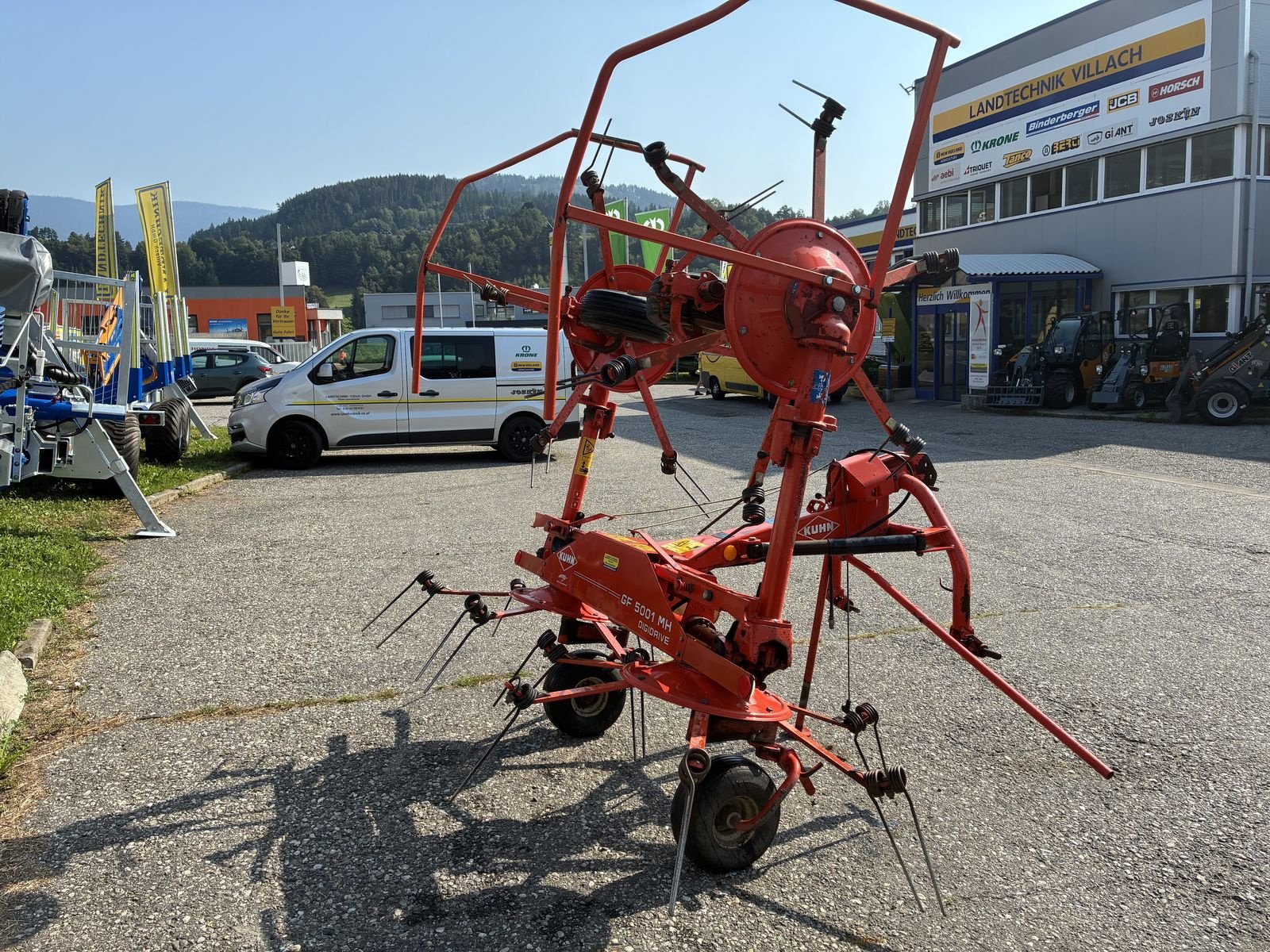 Kreiselheuer tip Kuhn GF 5001 MH, Gebrauchtmaschine in Villach (Poză 6)