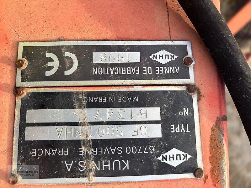 Kreiselheuer типа Kuhn GF 5001 MHA, Gebrauchtmaschine в Rittersdorf (Фотография 5)