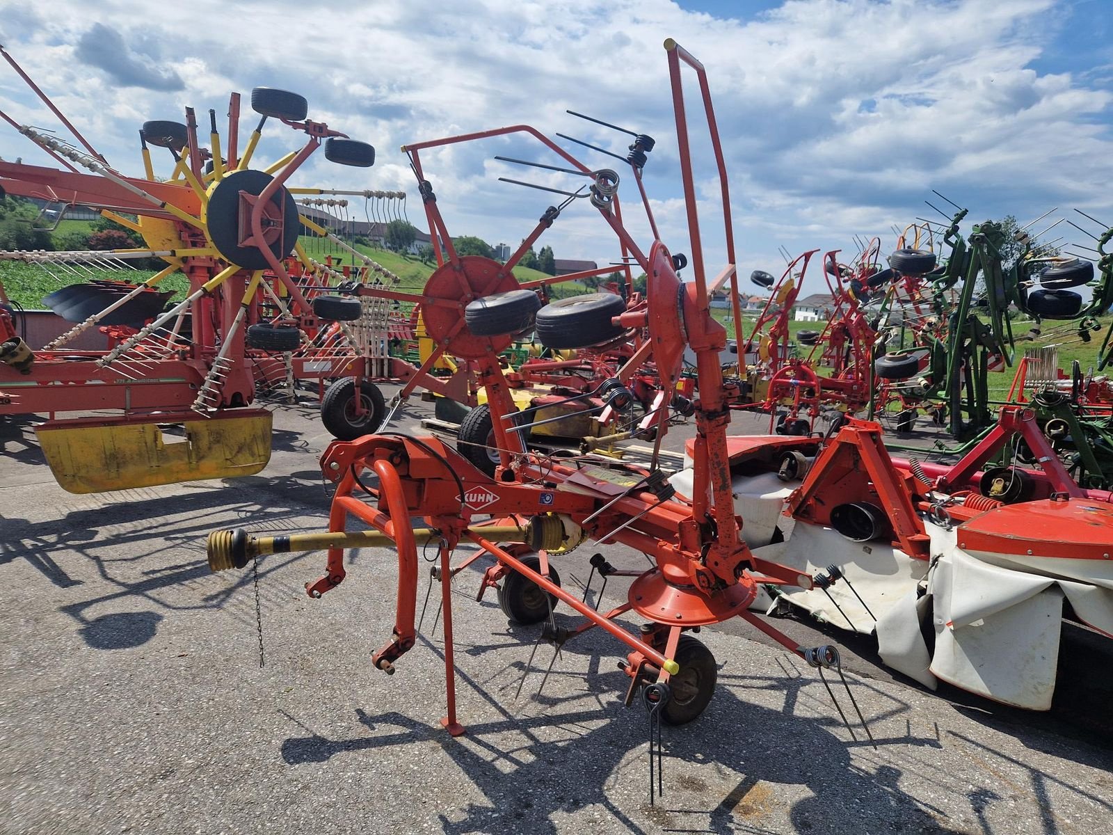 Kreiselheuer Türe ait Kuhn GF 5001 MHA, Gebrauchtmaschine içinde Grünbach (resim 4)