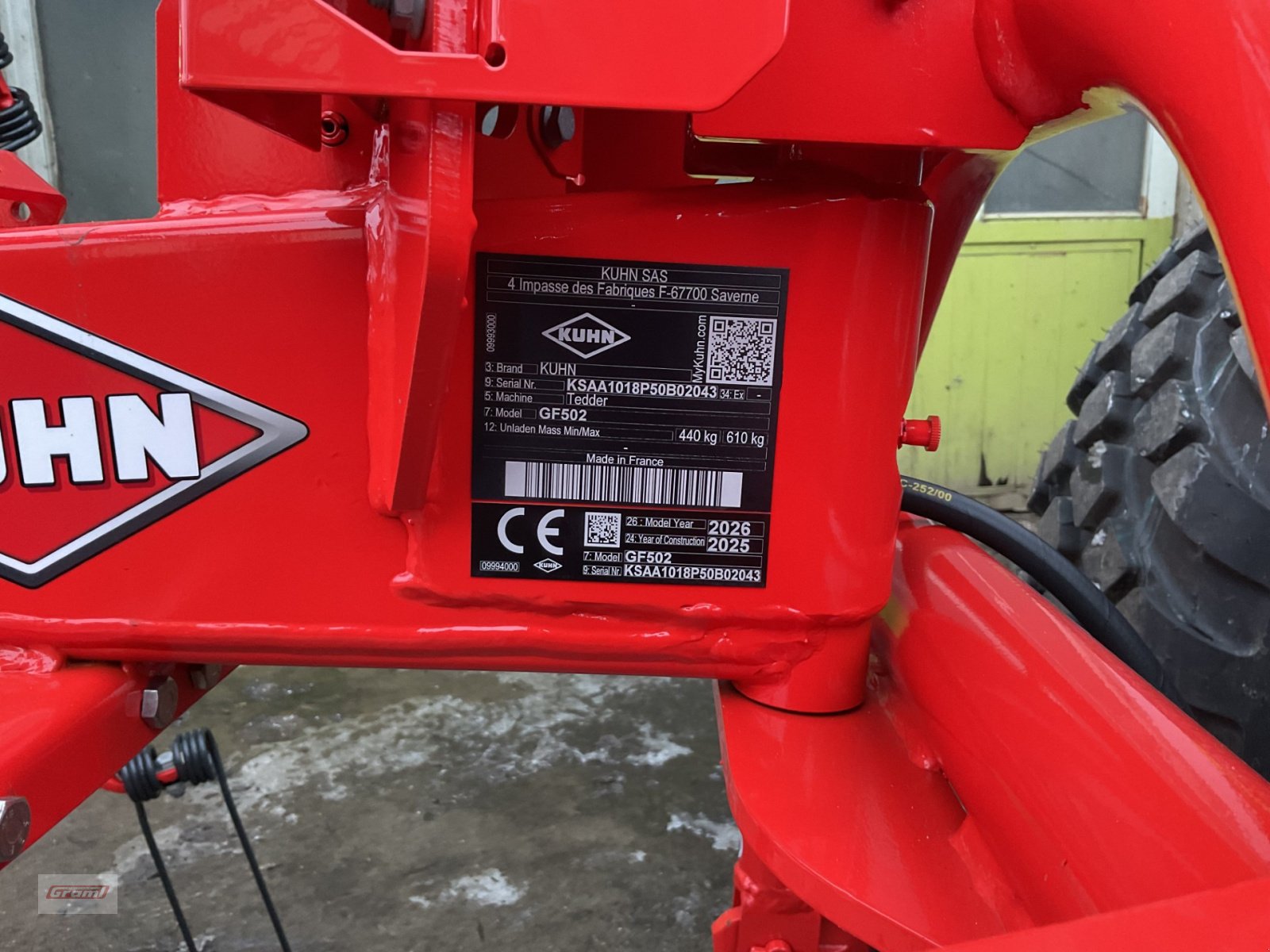 Kreiselheuer типа Kuhn GF 502, Neumaschine в Kößlarn (Фотография 3)