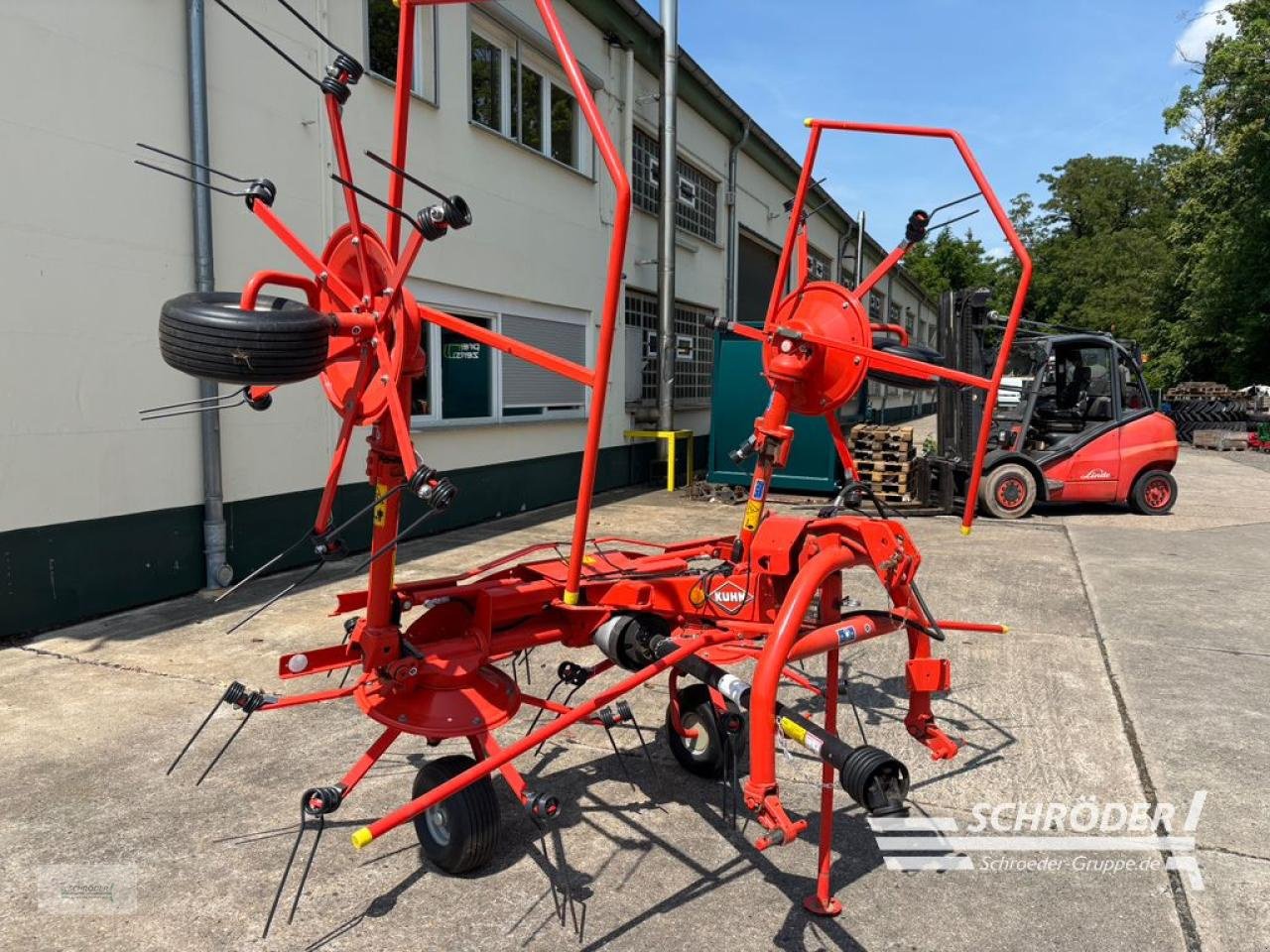 Kreiselheuer Türe ait Kuhn GF 502, Gebrauchtmaschine içinde Langenweddingen (resim 2)