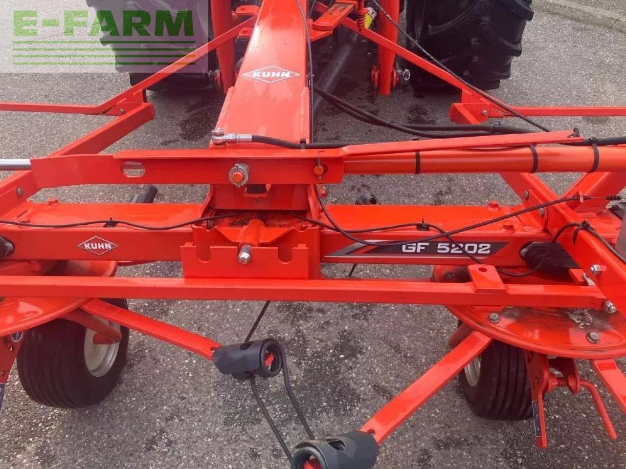 Kreiselheuer типа Kuhn gf 5202, Gebrauchtmaschine в JULIENRUPT (Фотография 6)