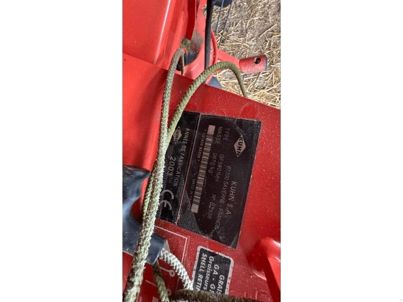 Kreiselheuer des Typs Kuhn GF 5801 MH, Gebrauchtmaschine in Wargnies Le Grand (Bild 5)