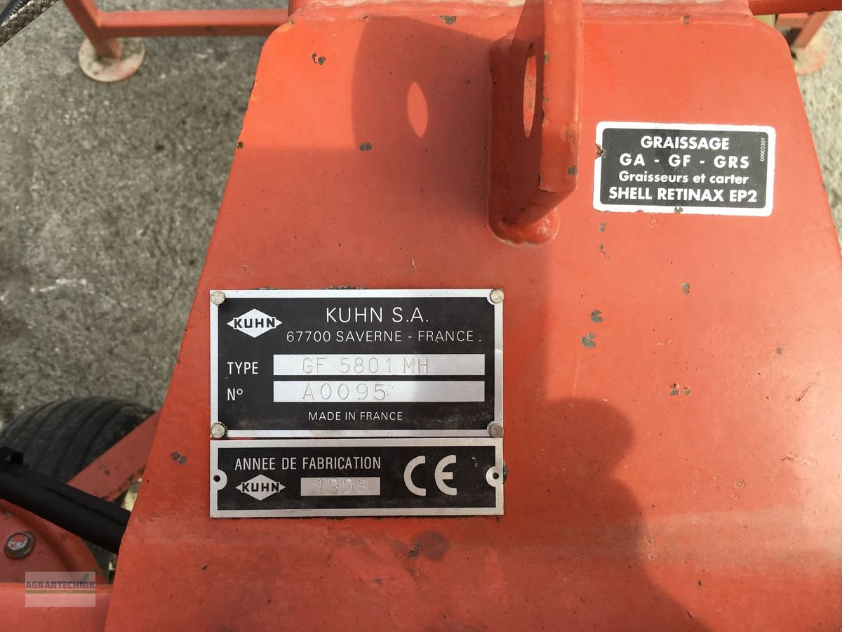 Kreiselheuer Türe ait Kuhn GF 5801 MH, Gebrauchtmaschine içinde Pettenbach (resim 5)