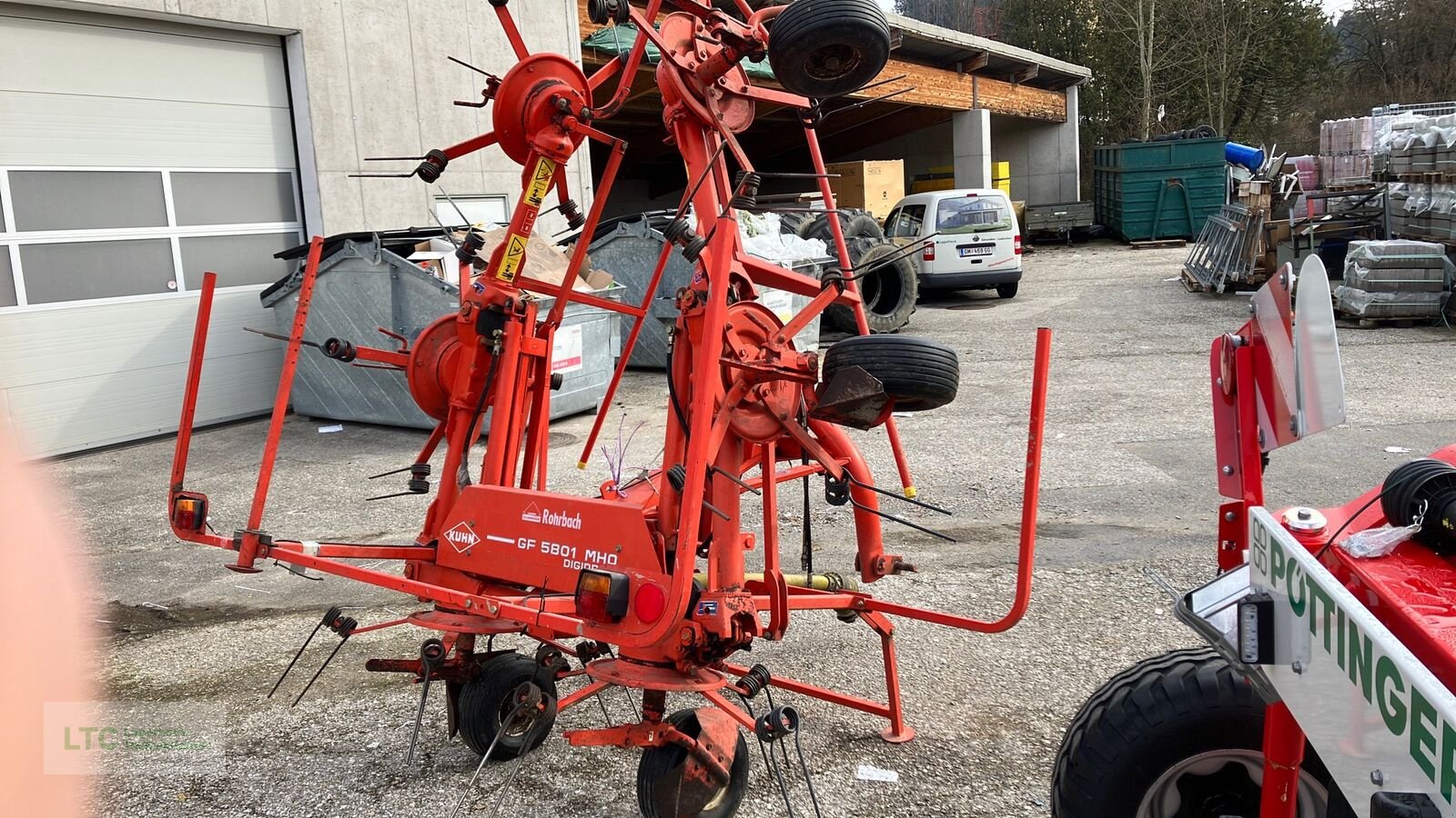 Kreiselheuer typu Kuhn GF 5801 MHO, Gebrauchtmaschine v Redlham (Obrázek 7)