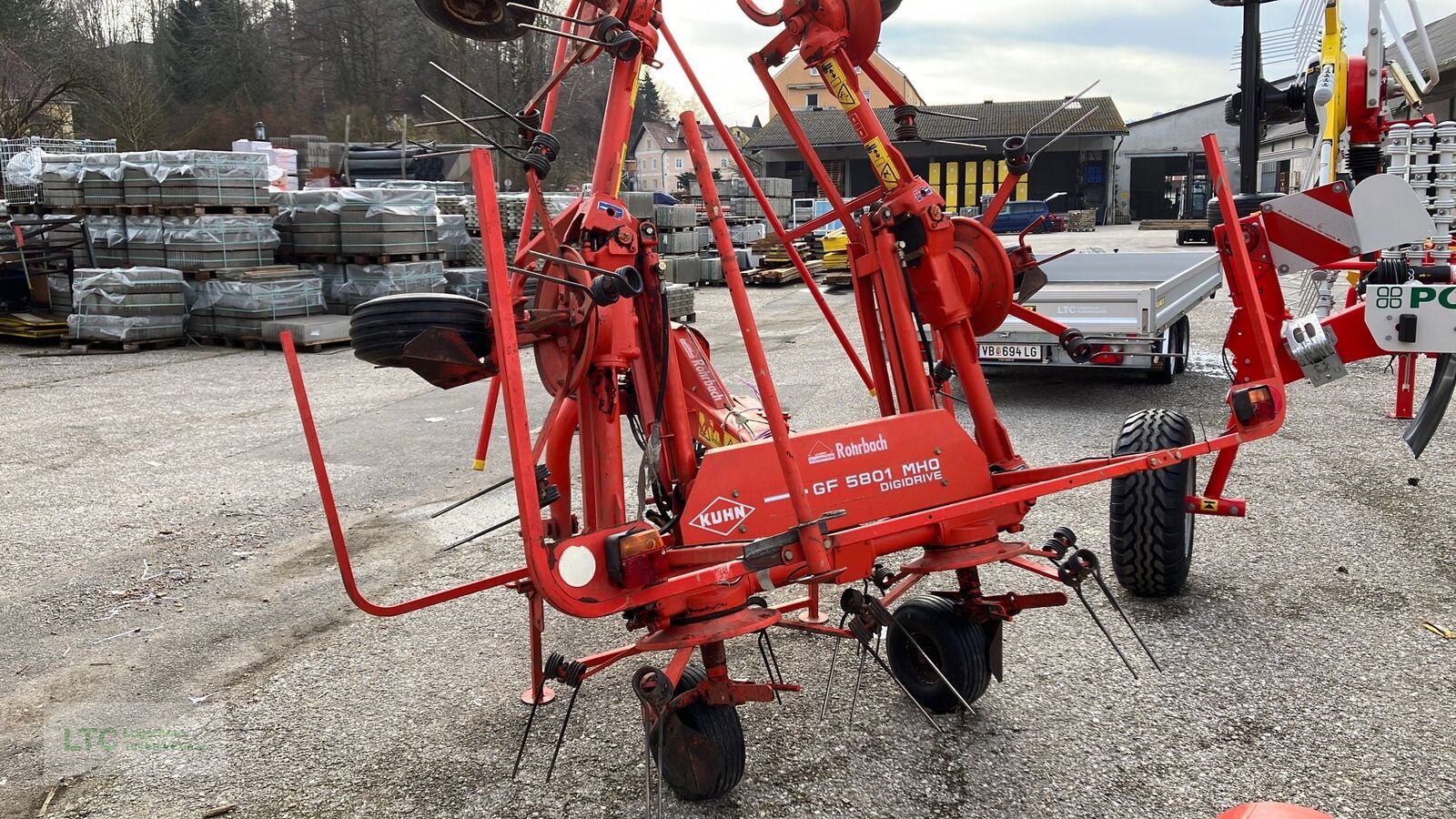 Kreiselheuer typu Kuhn GF 5801 MHO, Gebrauchtmaschine v Redlham (Obrázek 4)