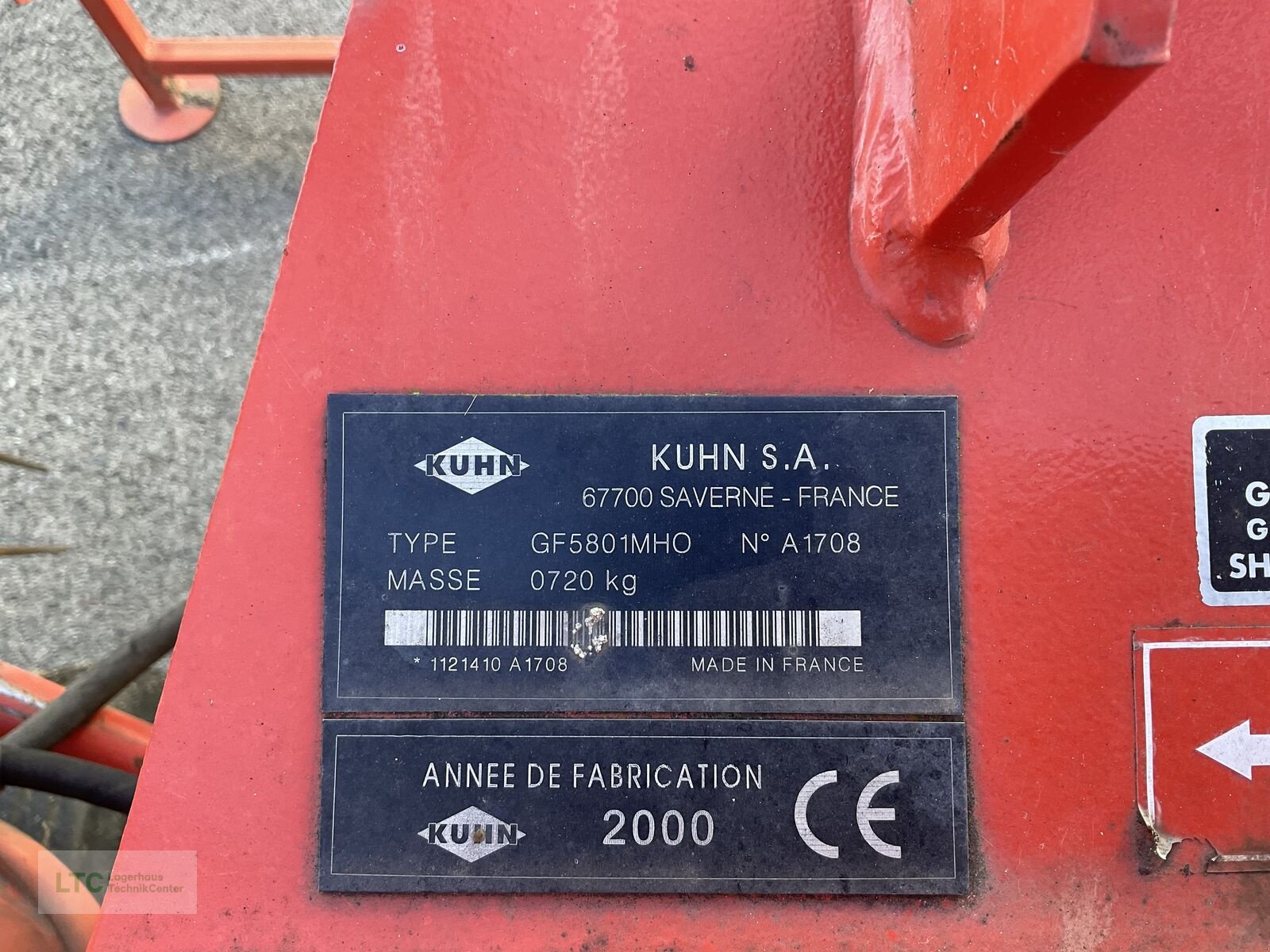 Kreiselheuer typu Kuhn GF 5801 MHO, Gebrauchtmaschine v Redlham (Obrázek 24)