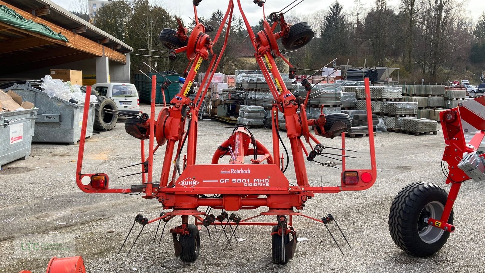 Kreiselheuer typu Kuhn GF 5801 MHO, Gebrauchtmaschine v Redlham (Obrázek 12)