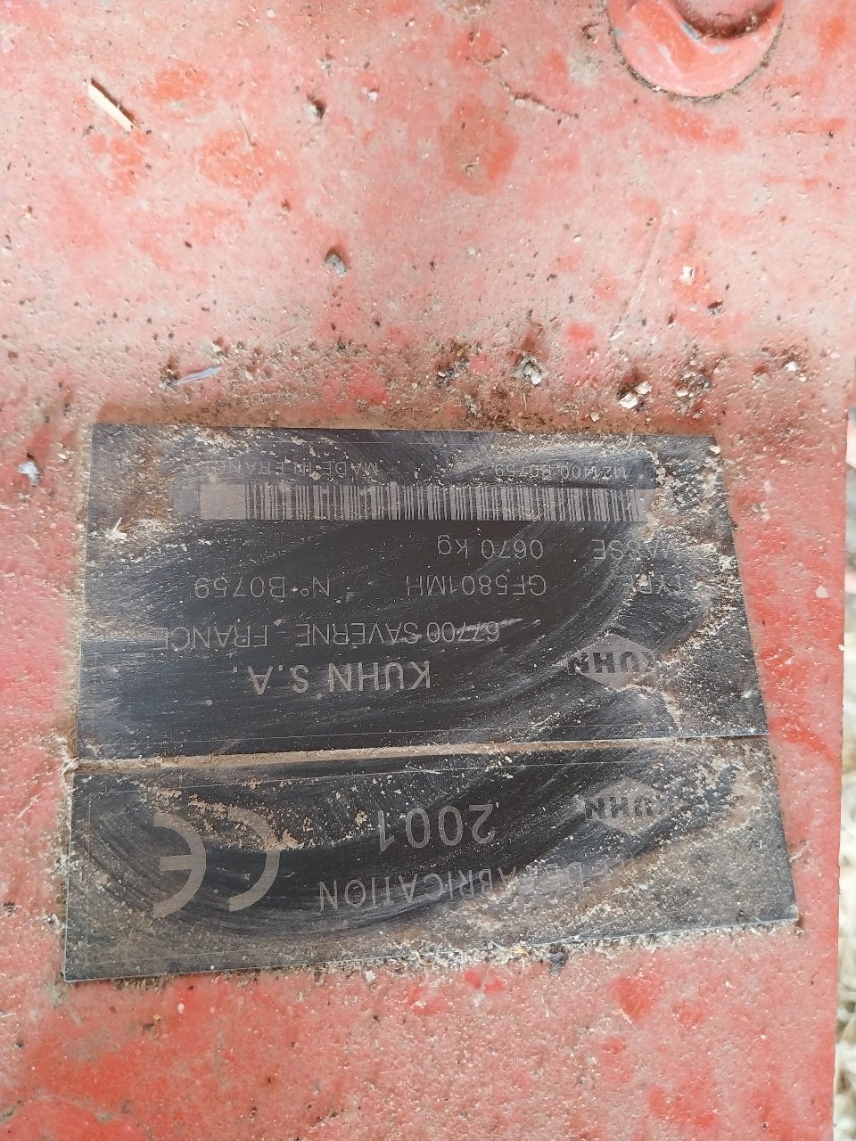 Kreiselheuer of the type Kuhn GF 5801, Gebrauchtmaschine in CREZANCY EN SANCERRE (Picture 2)