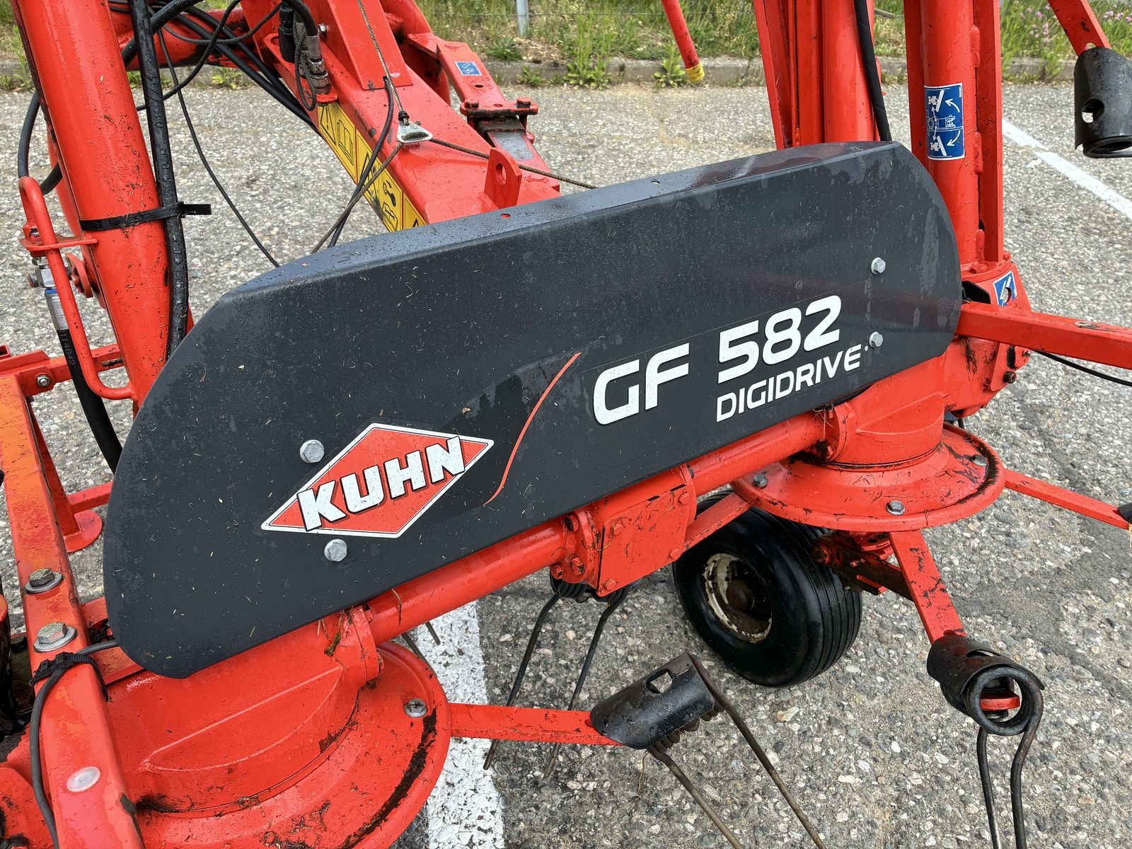 Kreiselheuer Türe ait Kuhn GF 582 DIGIDRIVE, Gebrauchtmaschine içinde Villach (resim 2)