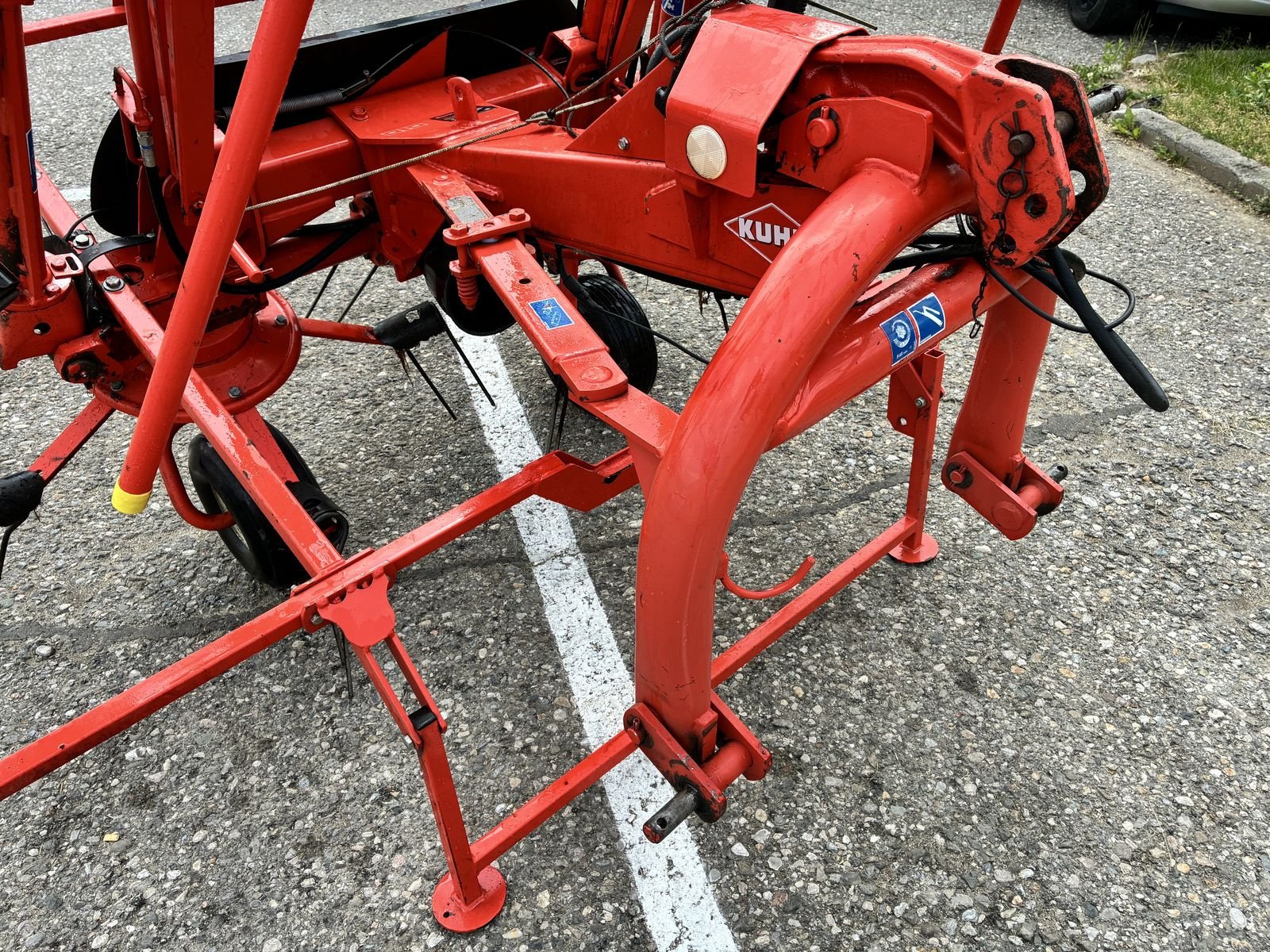 Kreiselheuer Türe ait Kuhn GF 582 DIGIDRIVE, Gebrauchtmaschine içinde Villach (resim 5)
