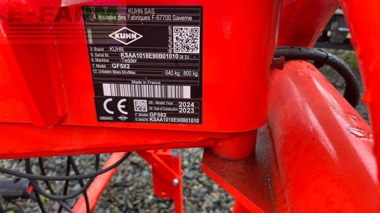 Kreiselheuer tip Kuhn gf 582, Gebrauchtmaschine in ANRODE / OT LENGEFELD (Poză 6)
