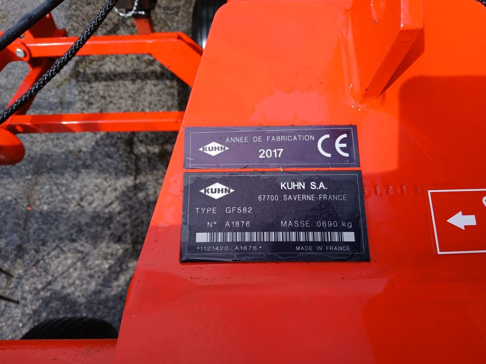 Kreiselheuer типа Kuhn GF 582, Gebrauchtmaschine в Reith bei Kitzbühel (Фотография 5)