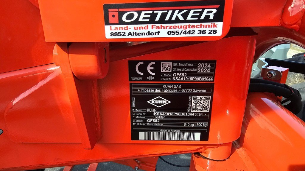 Kreiselheuer of the type Kuhn GF 582, Neumaschine in Altendorf (Picture 5)