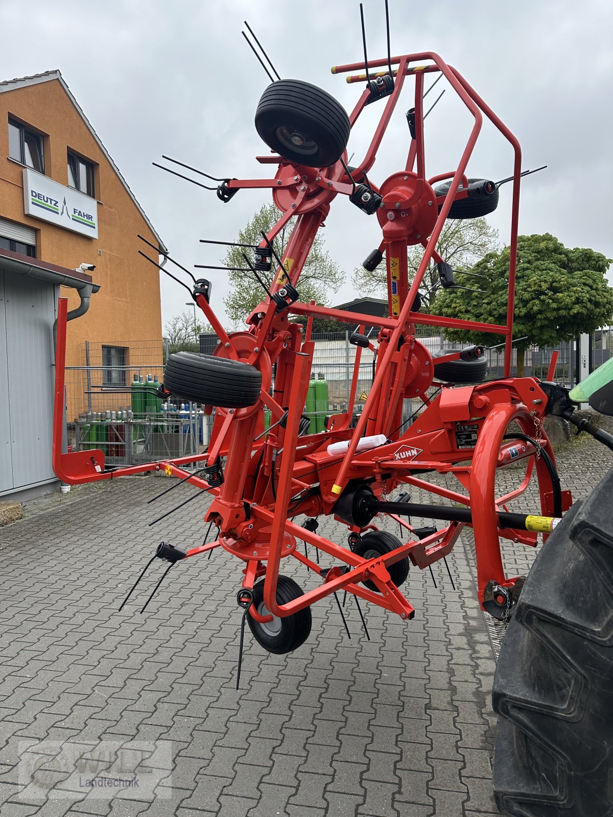 Kreiselheuer Türe ait Kuhn GF 582, Neumaschine içinde Rudendorf (resim 1)