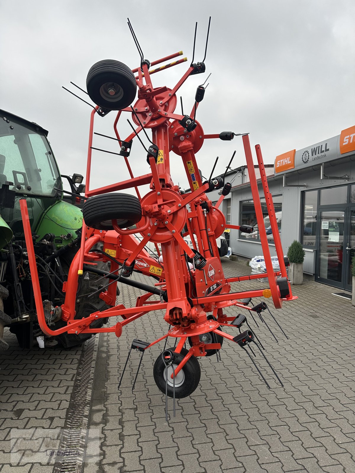 Kreiselheuer Türe ait Kuhn GF 582, Neumaschine içinde Rudendorf (resim 3)