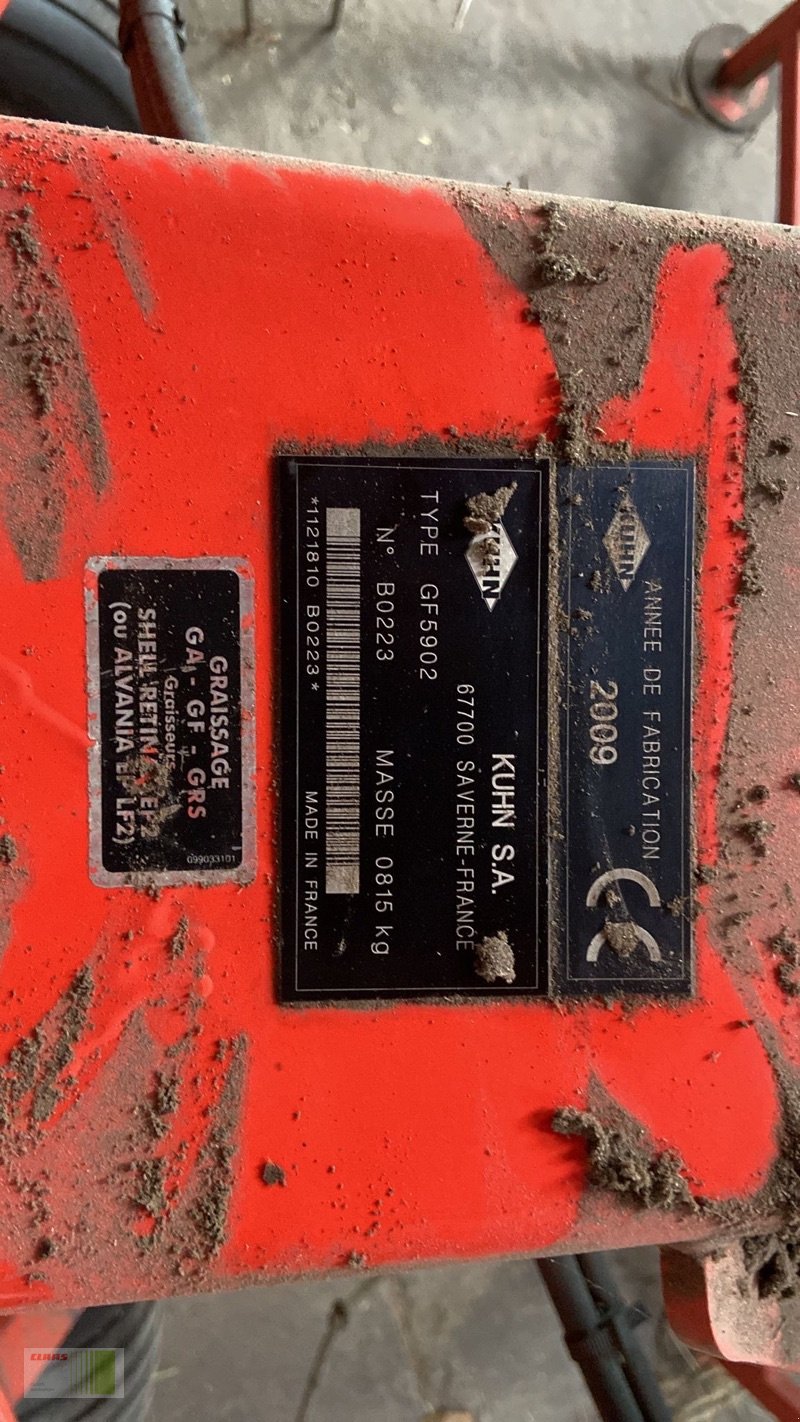 Kreiselheuer Türe ait Kuhn GF 5902, Gebrauchtmaschine içinde Bordesholm (resim 2)