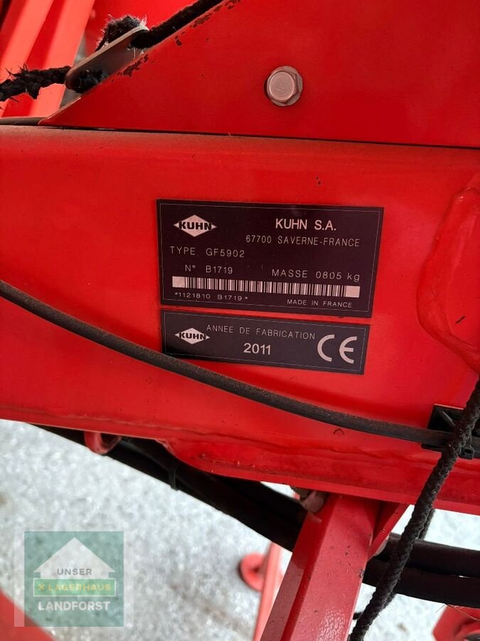 Kreiselheuer типа Kuhn GF 5902, Gebrauchtmaschine в Murau (Фотография 6)