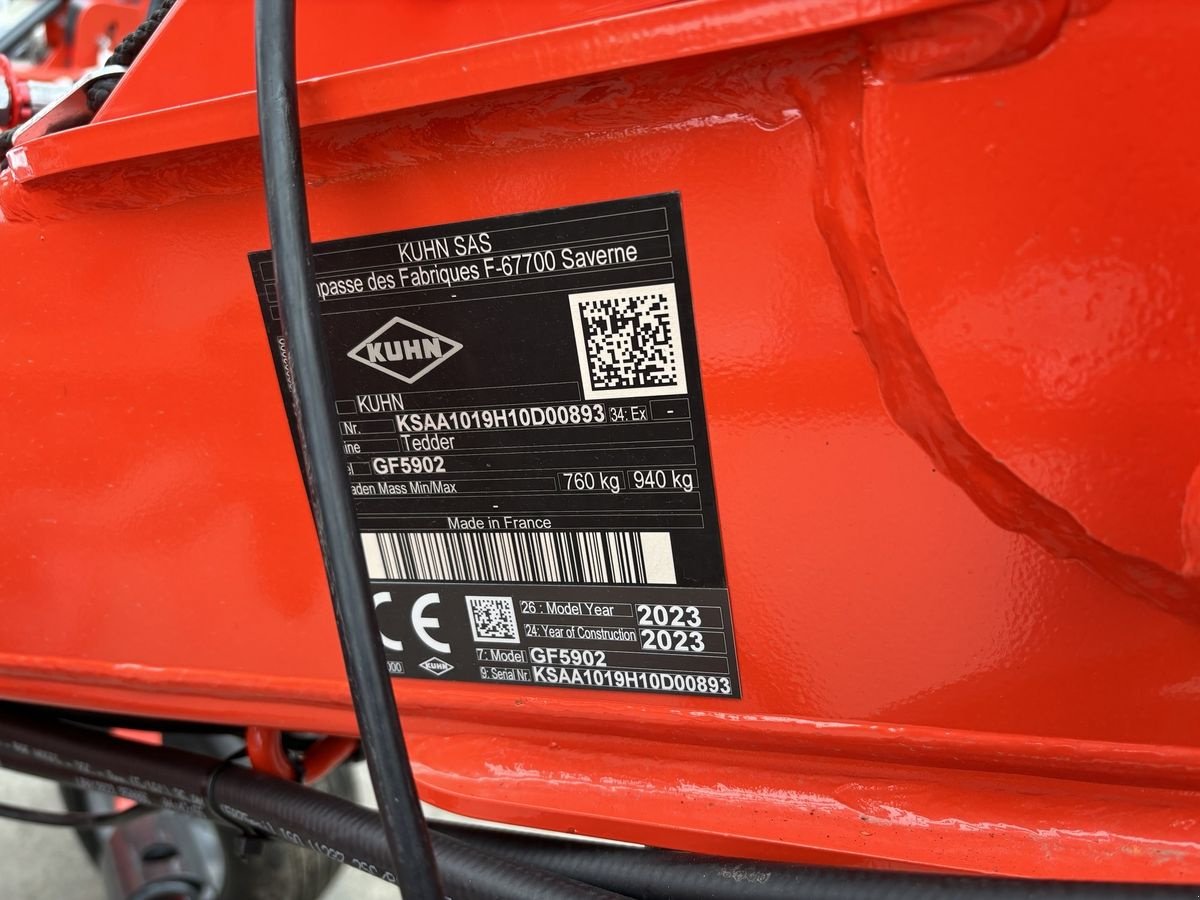 Kreiselheuer del tipo Kuhn GF 5902, Gebrauchtmaschine In Göpfritz (Immagine 4)