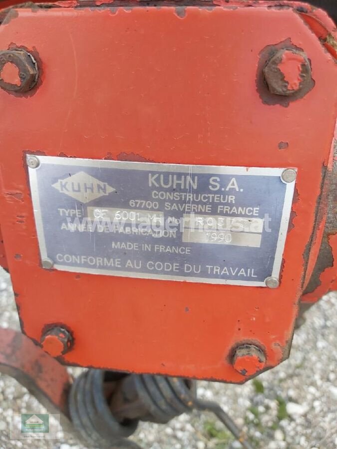 Kreiselheuer des Typs Kuhn GF 6001 MH, Gebrauchtmaschine in Klagenfurt (Bild 4)
