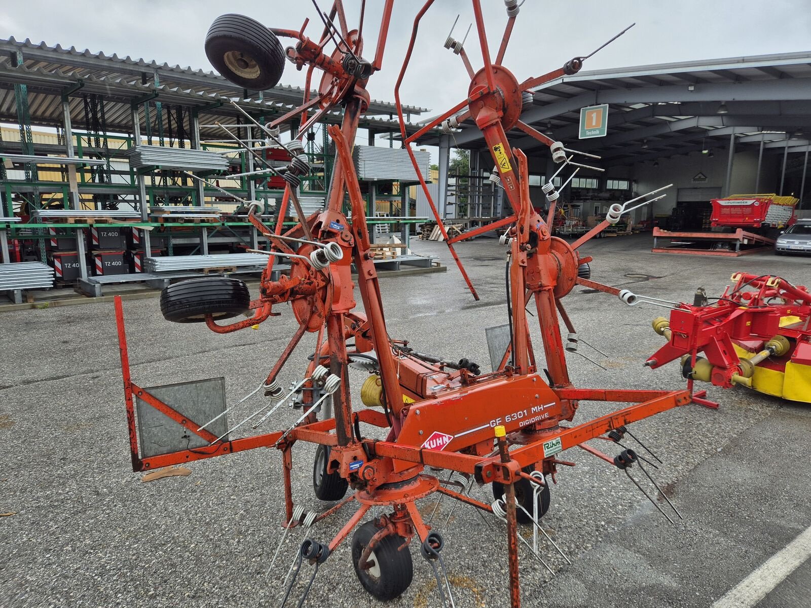 Kreiselheuer типа Kuhn GF 6301 MH Digidrive, Gebrauchtmaschine в Bergheim (Фотография 2)