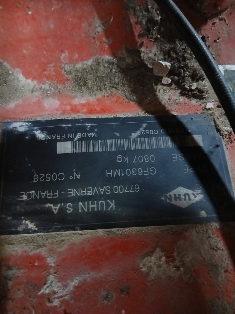 Kreiselheuer типа Kuhn GF 6301 MH, Gebrauchtmaschine в BRAS SUR MEUSE (Фотография 3)