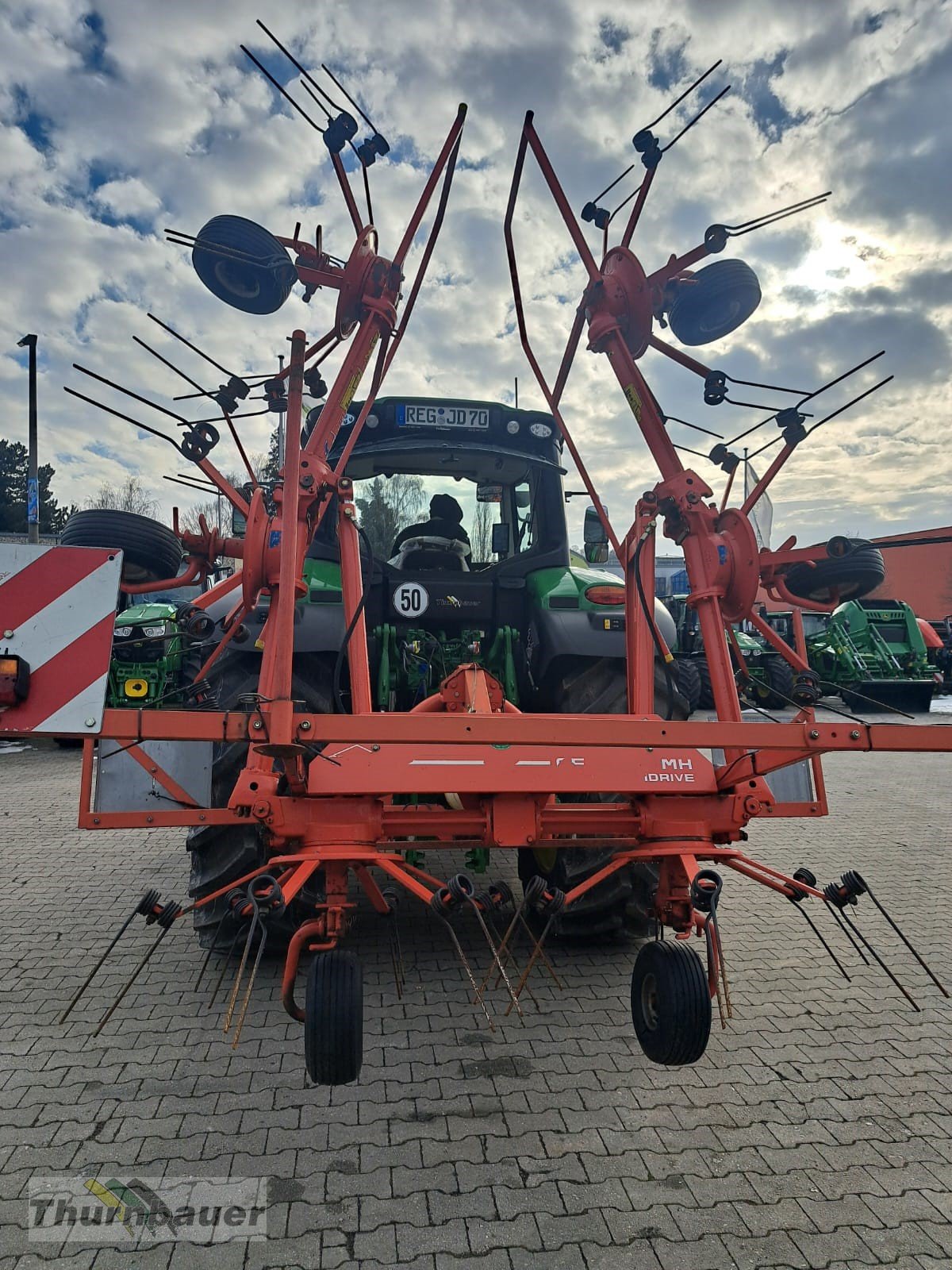 Kreiselheuer des Typs Kuhn GF 6301 MH, Gebrauchtmaschine in Cham (Bild 2)