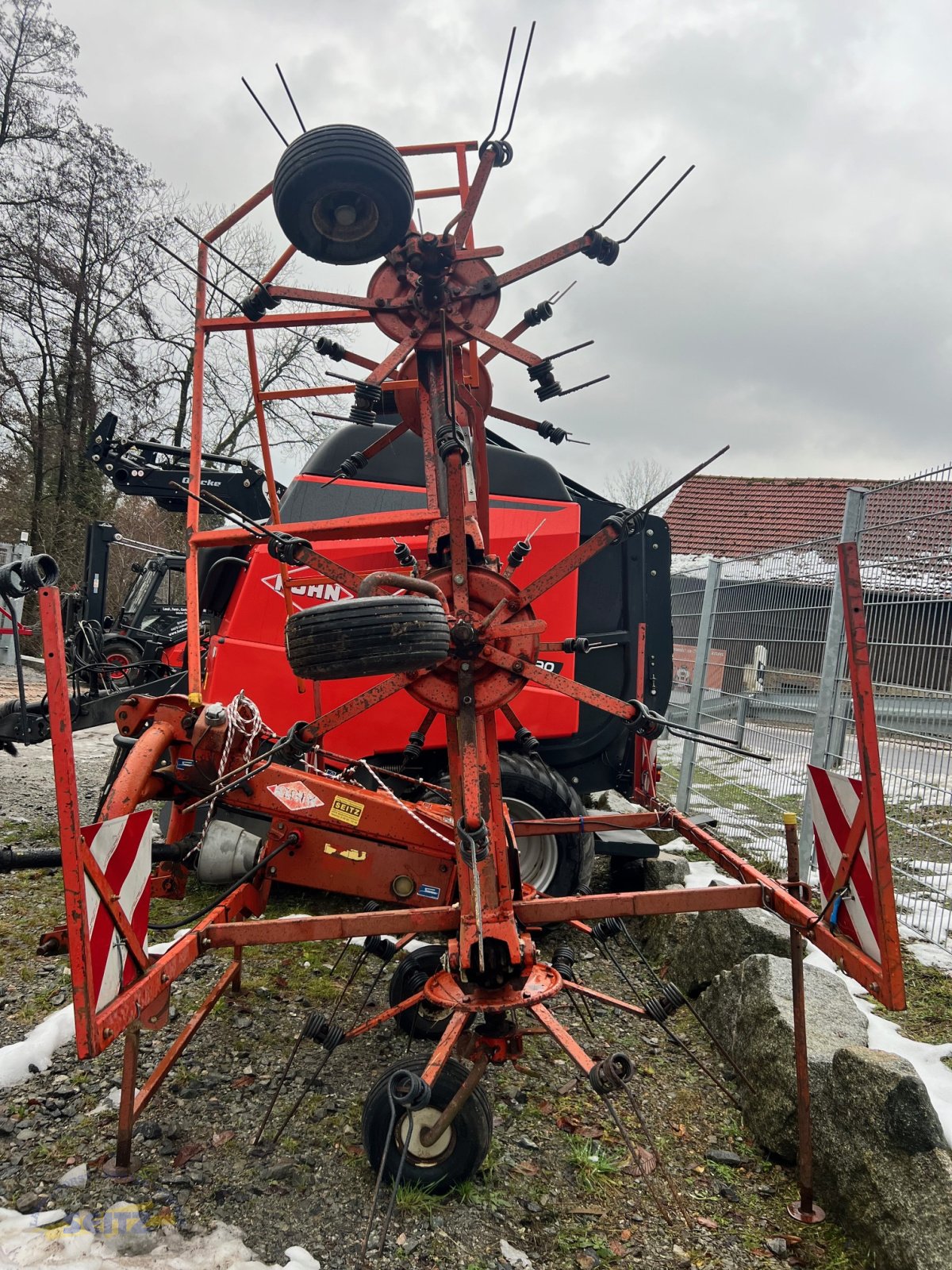 Kreiselheuer des Typs Kuhn GF 6301 MH, Gebrauchtmaschine in Lindenfels-Glattbach (Bild 3)