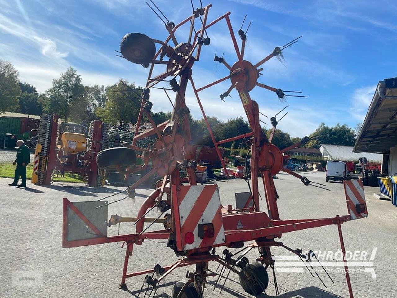 Kreiselheuer Türe ait Kuhn GF 6301 MH, Gebrauchtmaschine içinde Westerstede (resim 4)