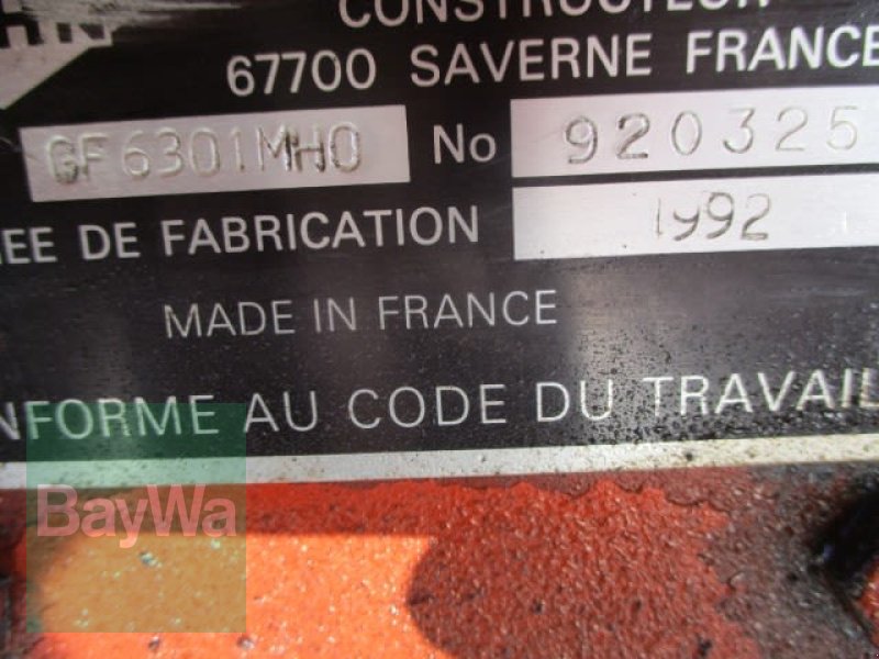 Kreiselheuer типа Kuhn GF 6301 MHO #571, Gebrauchtmaschine в Schönau b.Tuntenhausen (Фотография 12)