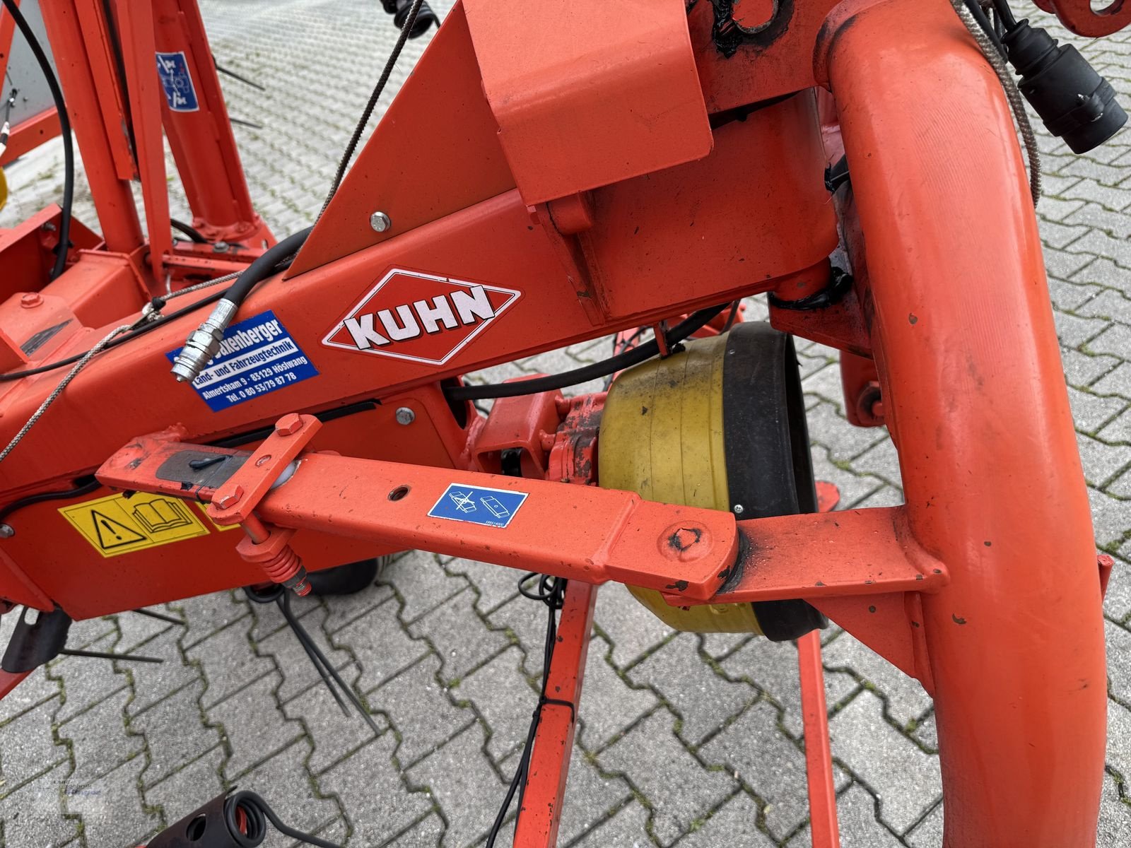 Kreiselheuer typu Kuhn GF 6401 MH, Gebrauchtmaschine v Teisendorf (Obrázek 9)