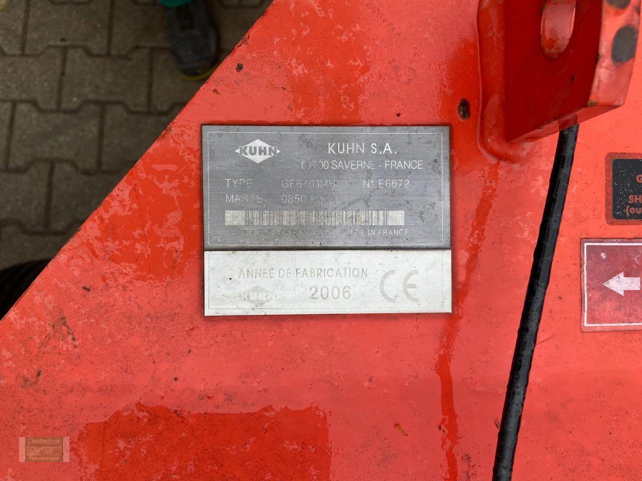 Kreiselheuer des Typs Kuhn GF 6401 MH, Gebrauchtmaschine in Leubsdorf (Bild 6)