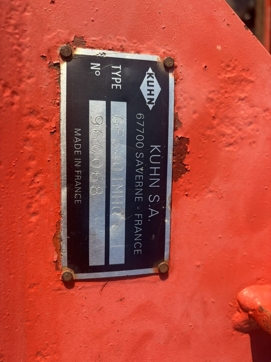 Kreiselheuer Türe ait Kuhn GF 6401 MH, Gebrauchtmaschine içinde Göpfritz (resim 11)