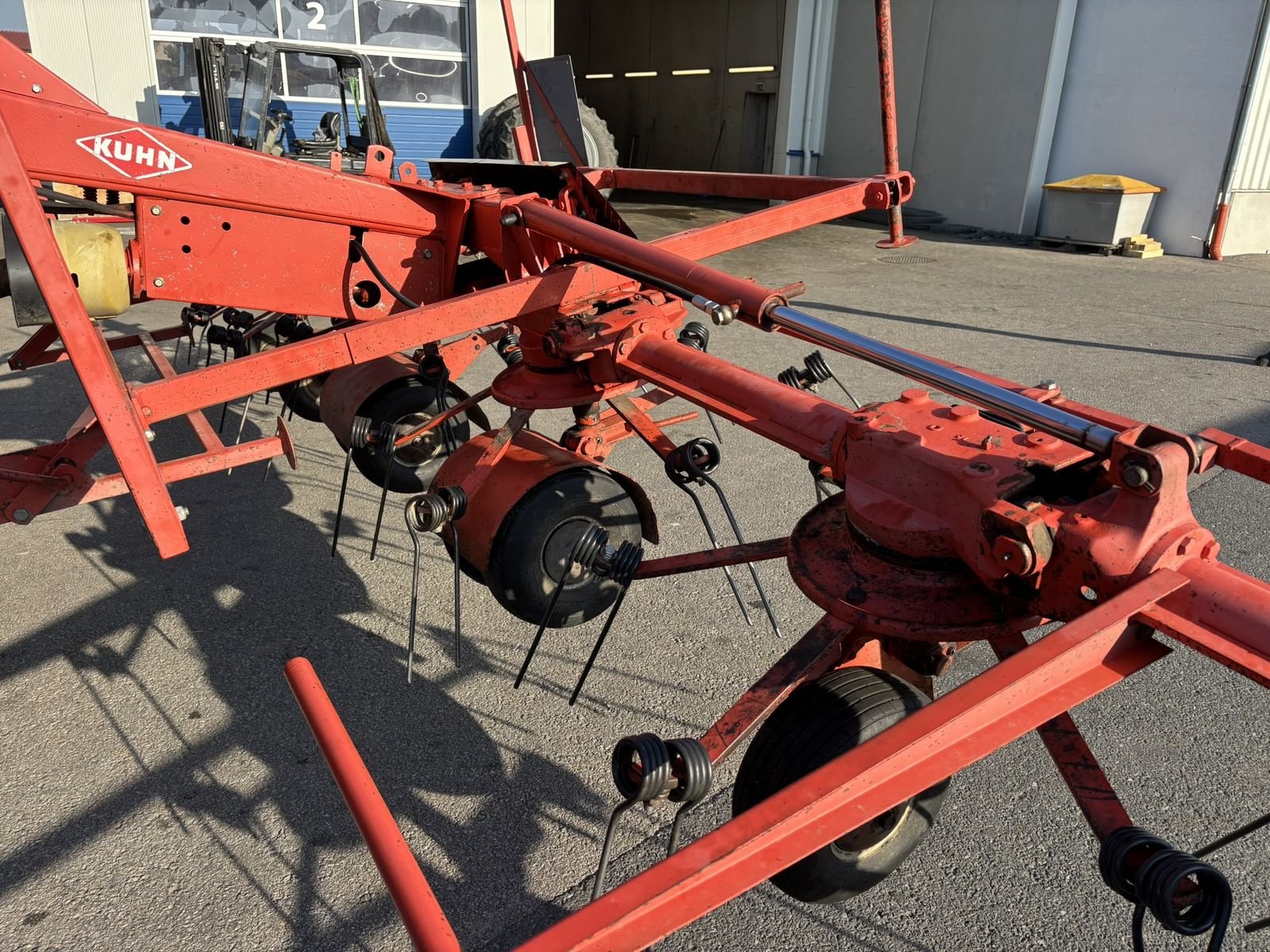 Kreiselheuer Türe ait Kuhn GF 6401 MH, Gebrauchtmaschine içinde Göpfritz (resim 7)