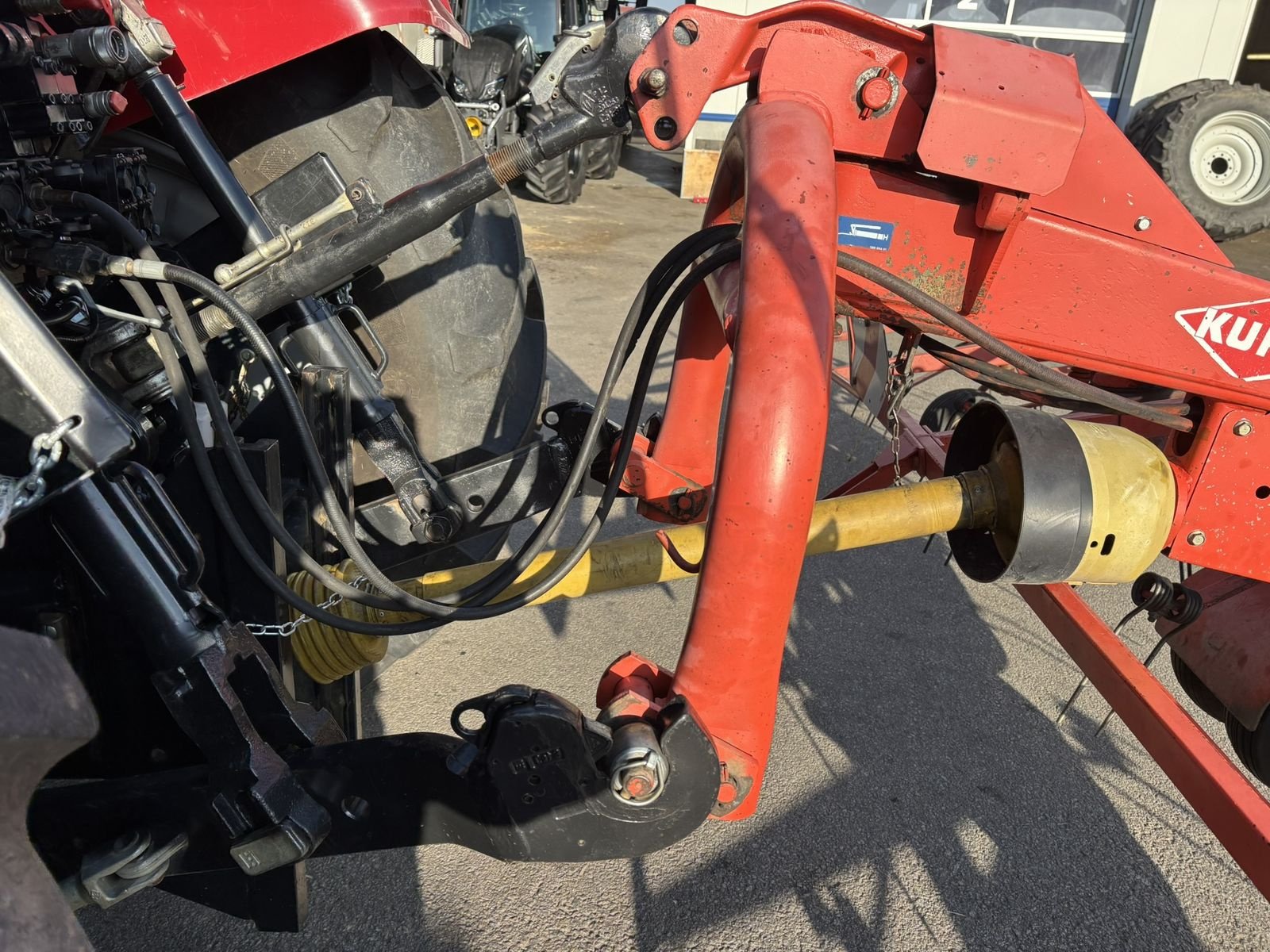 Kreiselheuer Türe ait Kuhn GF 6401 MH, Gebrauchtmaschine içinde Göpfritz (resim 9)