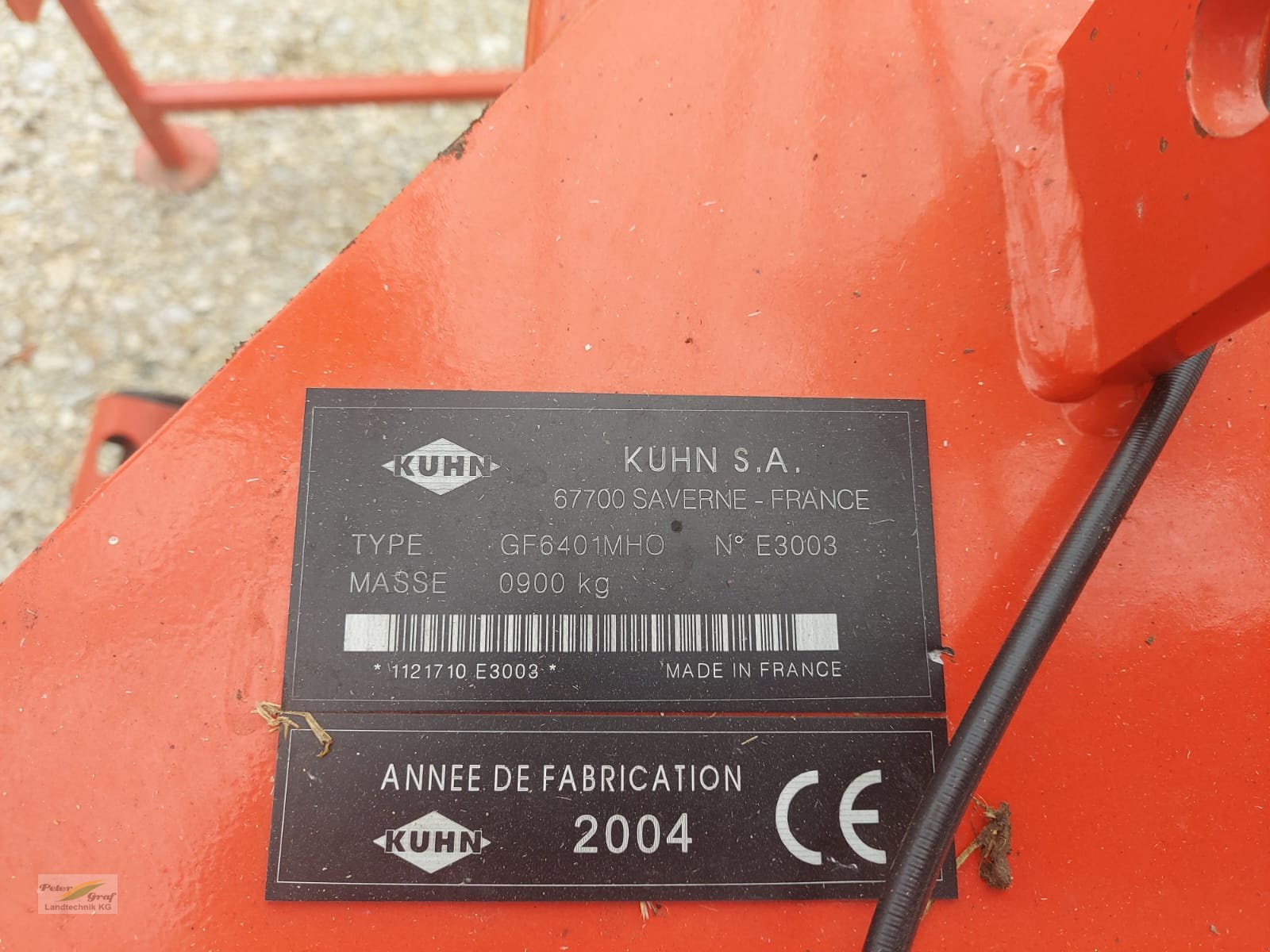 Kreiselheuer des Typs Kuhn GF 6401 MHO, Gebrauchtmaschine in Pegnitz-Bronn (Bild 10)