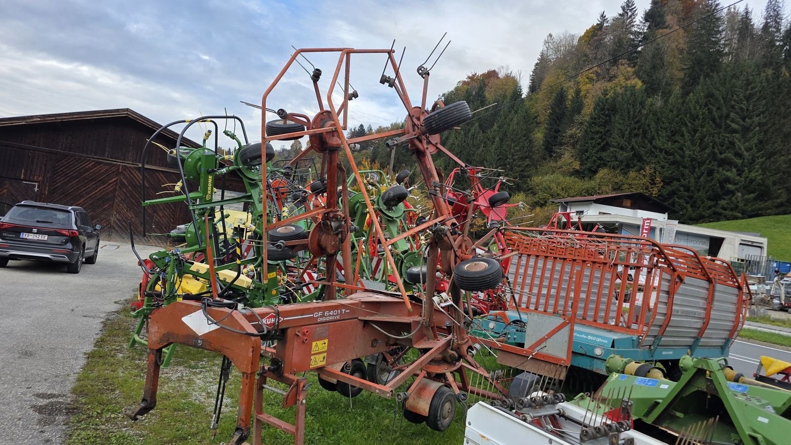Kreiselheuer typu Kuhn GF 6401 T, Gebrauchtmaschine v Hopfgarten (Obrázek 5)