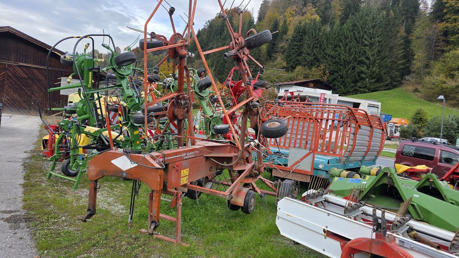Kreiselheuer typu Kuhn GF 6401 T, Gebrauchtmaschine v Hopfgarten (Obrázek 4)
