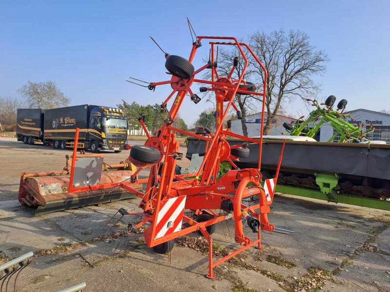 Kreiselheuer van het type Kuhn GF 642, Gebrauchtmaschine in Vehlow (Foto 3)