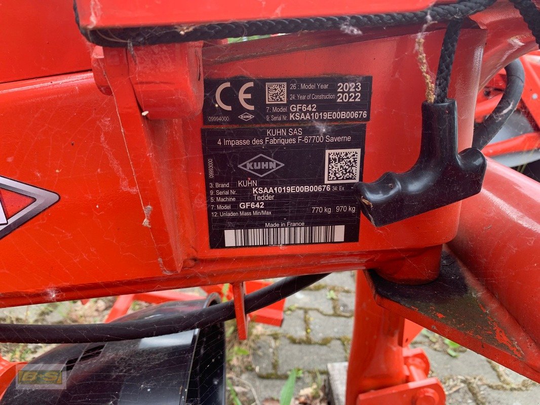 Kreiselheuer Türe ait Kuhn GF 642, Neumaschine içinde Osterburg (resim 4)