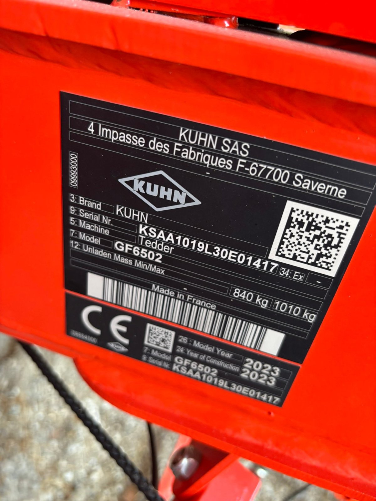 Kreiselheuer a típus Kuhn GF 6502, Gebrauchtmaschine ekkor: Amerang (Kép 2)