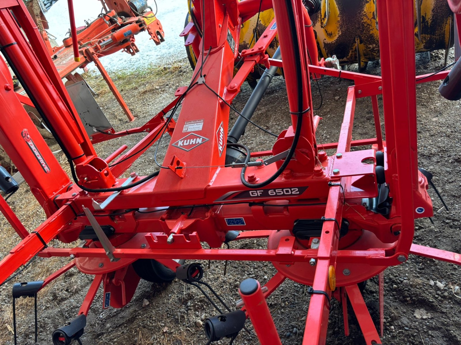 Kreiselheuer a típus Kuhn GF 6502, Gebrauchtmaschine ekkor: Amerang (Kép 4)