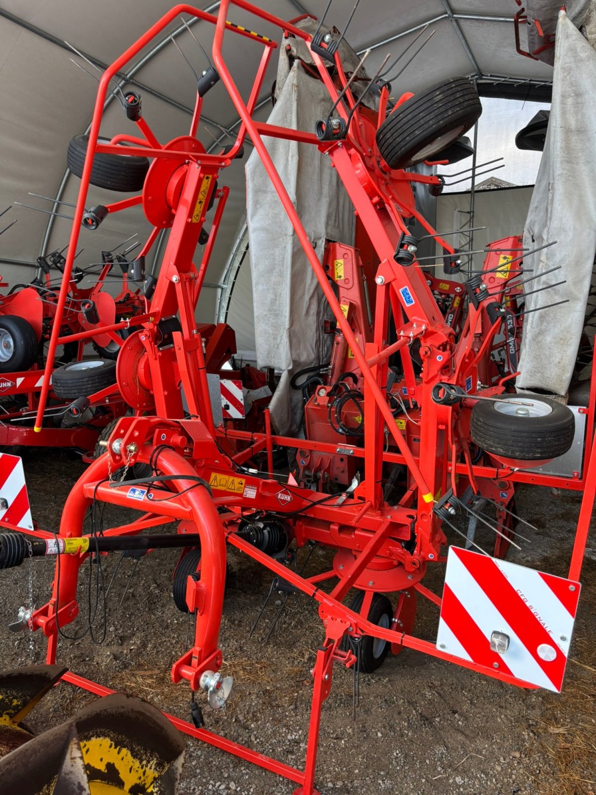 Kreiselheuer a típus Kuhn GF 6502, Gebrauchtmaschine ekkor: Amerang (Kép 7)