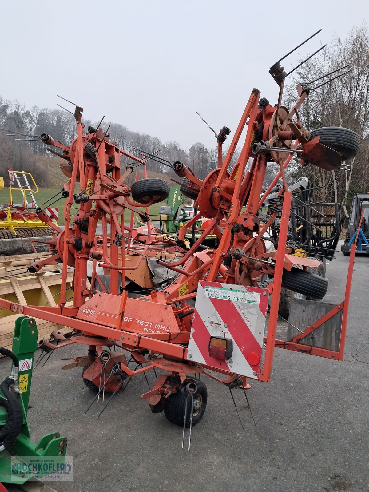 Kreiselheuer des Typs Kuhn GF 760, Gebrauchtmaschine in Wies (Bild 3)