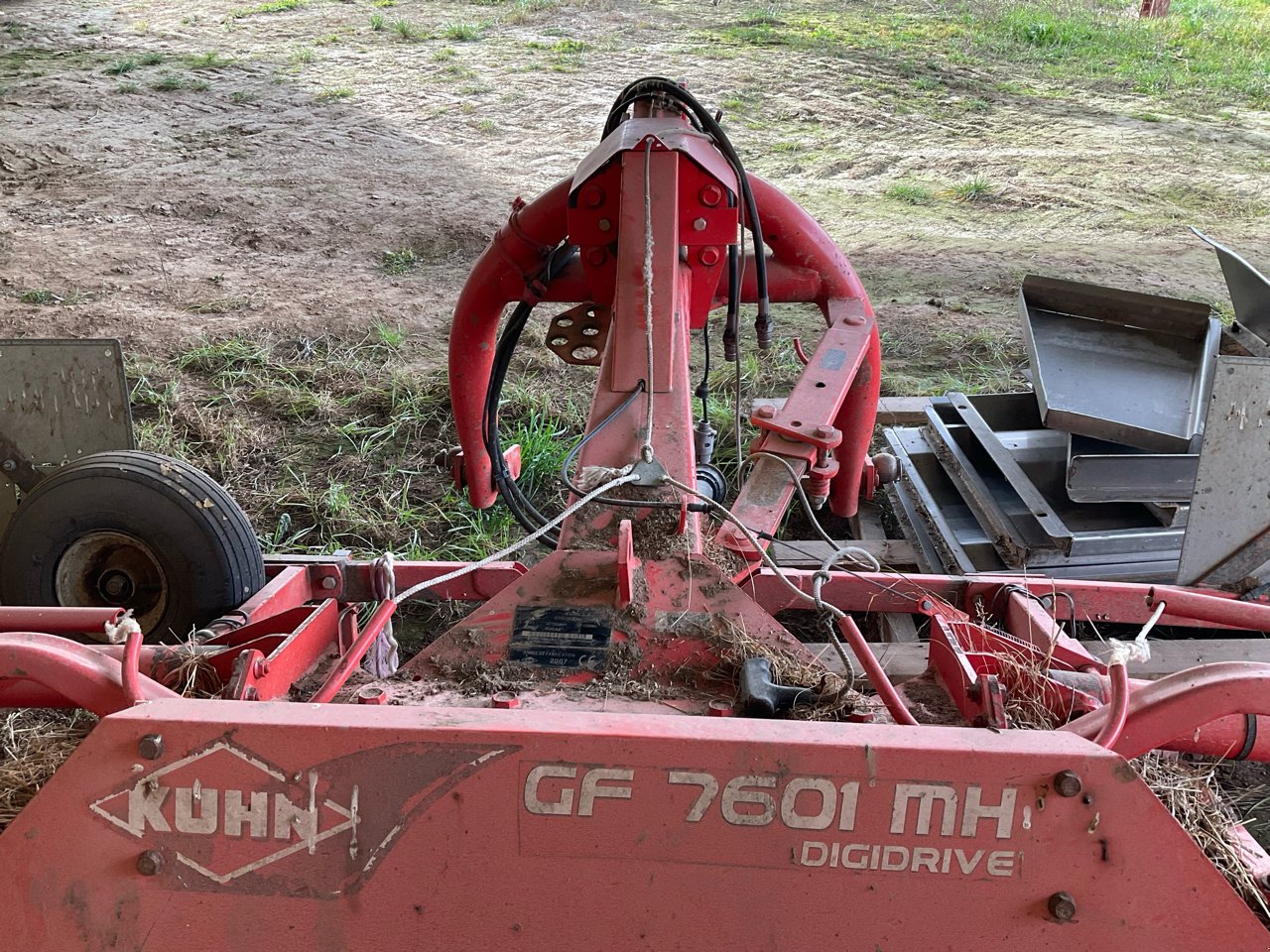 Kreiselheuer typu Kuhn GF 7601 MH DIGIDRIVE, Gebrauchtmaschine v MORLHON LE HAUT (Obrázek 7)