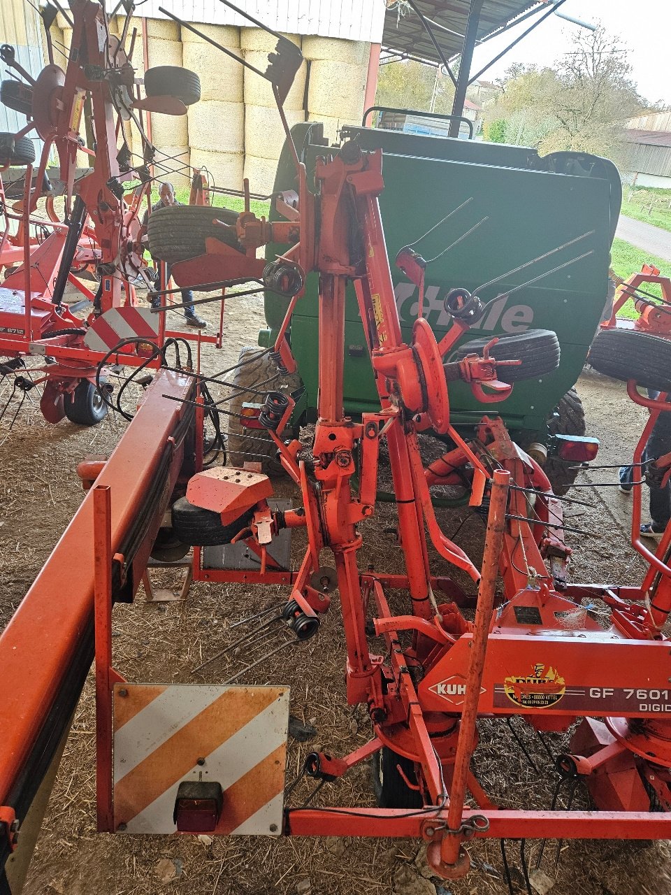 Kreiselheuer typu Kuhn Gf 7601 MH, Gebrauchtmaschine v MANDRES-SUR-VAIR (Obrázek 2)