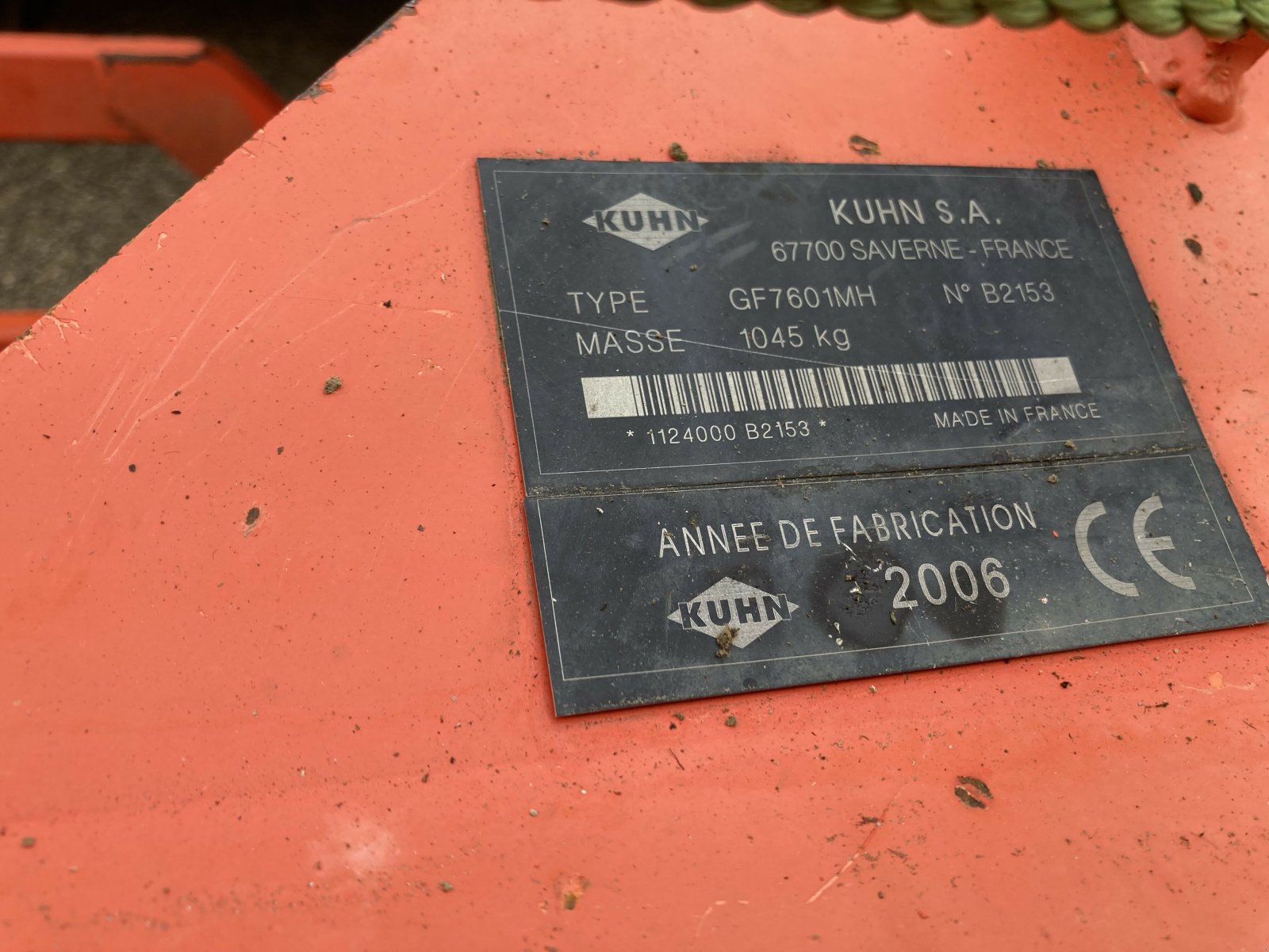 Kreiselheuer del tipo Kuhn GF 7601 MH, Gebrauchtmaschine In VAROIS & CHAIGNOT (Immagine 8)