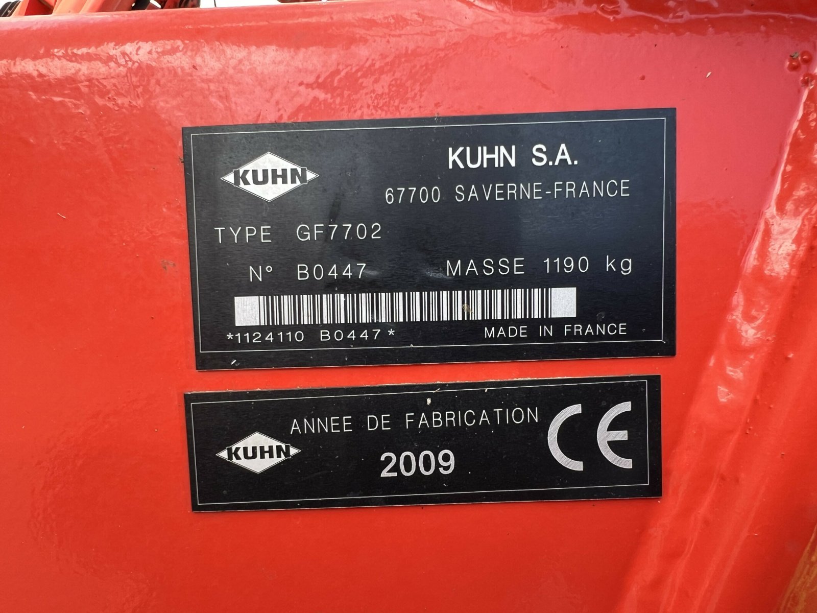 Kreiselheuer of the type Kuhn GF 7702, Gebrauchtmaschine in Gannat (Picture 4)