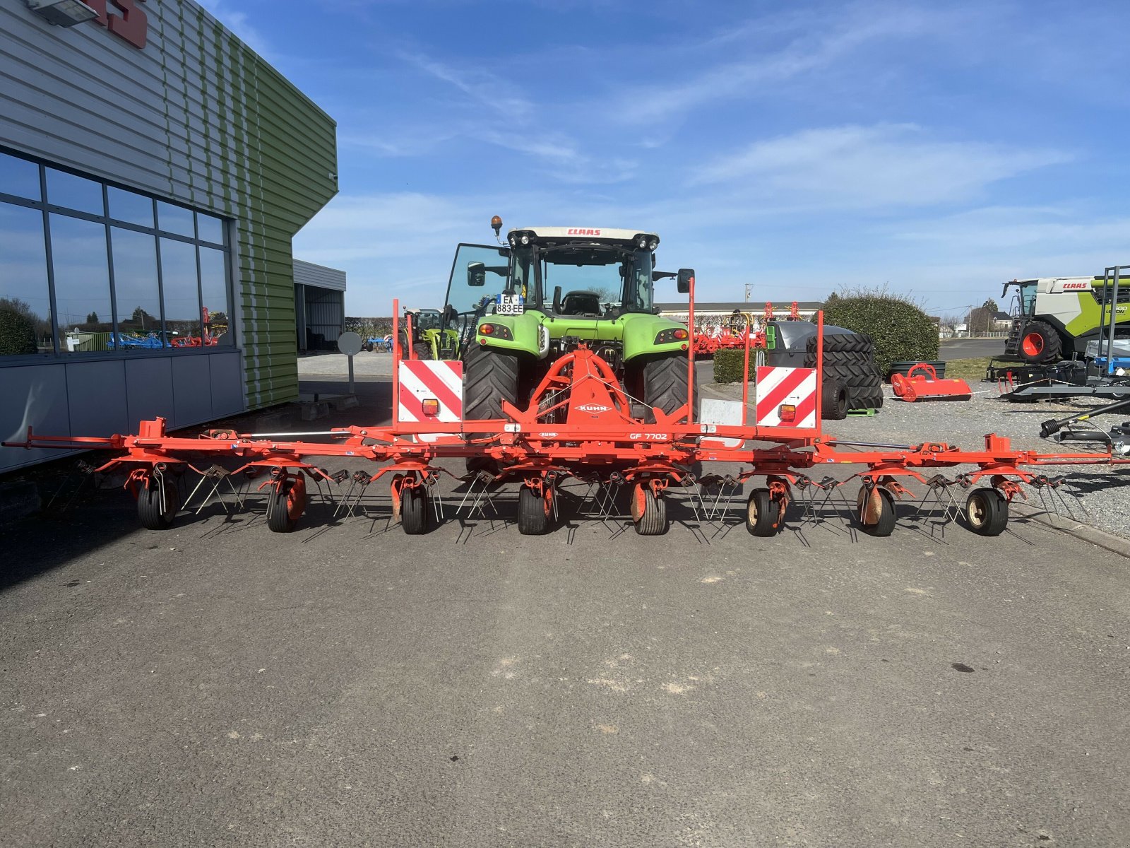 Kreiselheuer of the type Kuhn GF 7702, Gebrauchtmaschine in Gannat (Picture 8)